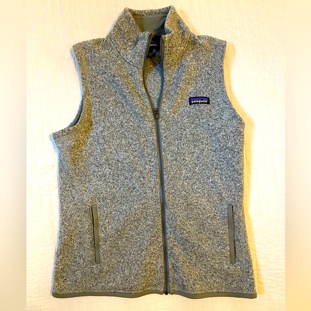Patagonia Heather Grey Vest - Size Medium